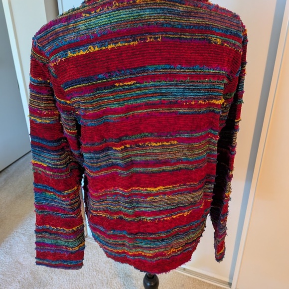 Coldwater Creek Multi Colored Jacket/Blazer - MEDIUM - Picture 6 of 8